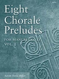 cover Eight Chorale Preludes for Manuals Only No. 2 Organ sheet music cover